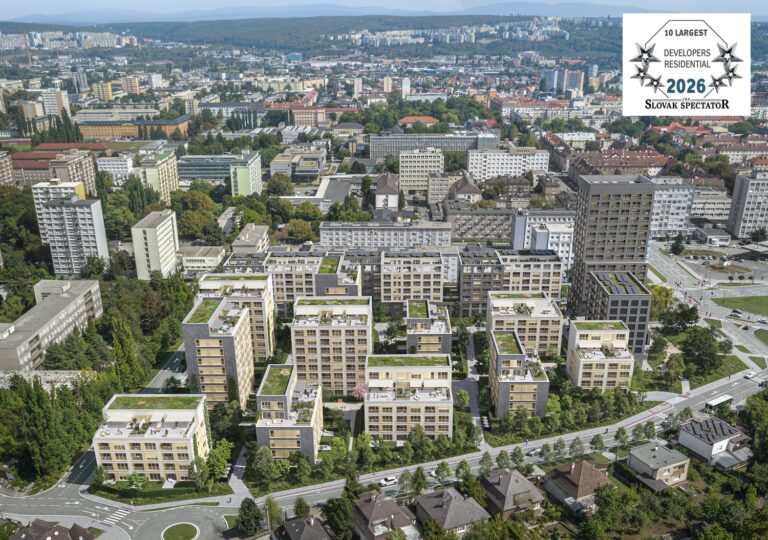 CTR Real Estate medzi TOP developermi na Slovensku