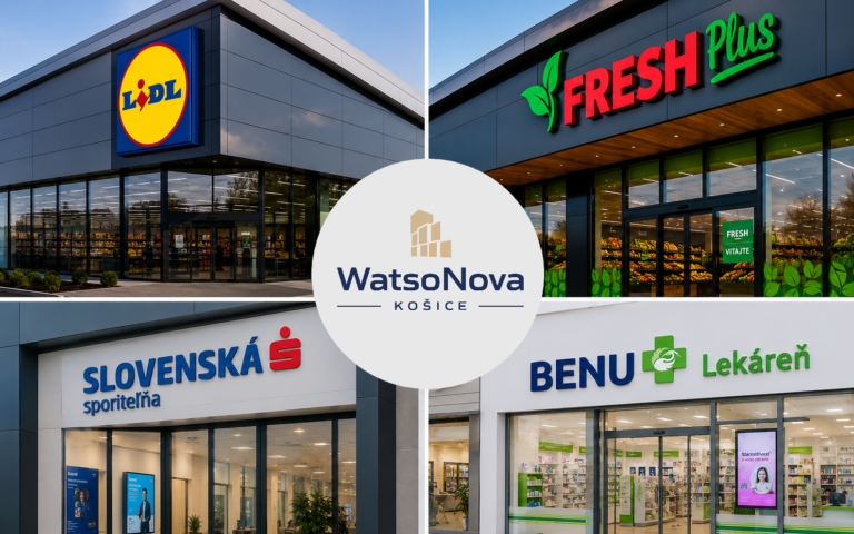 WatsoNova získava významných nájomcov. Súčasťou projektu budú Lidl a Fresh